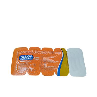 ALKOF ORANGE FLAVOUR COUGH Lozenges 10's - Cough And Cold-Cou