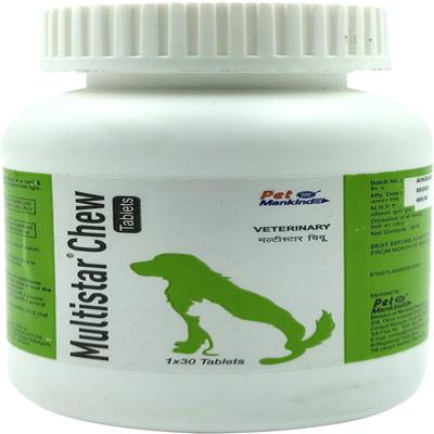 Pet Mankind Multistar Chew Tablet 30's - Pet Healthcare