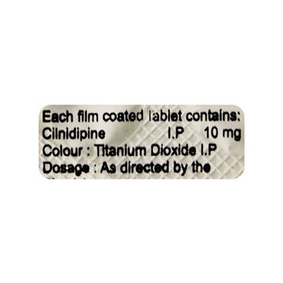 BPCRUSH 10mg Tablet 10's - Hypertension-Cal
