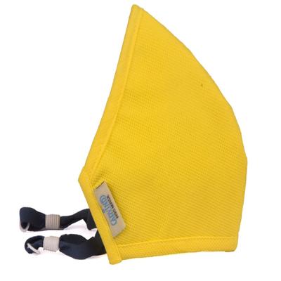 Smog Guard N95 Face Mask With One Valve (Kids 3-5 Years) (XS) - Yellow (Pack of 1) - Face Mask