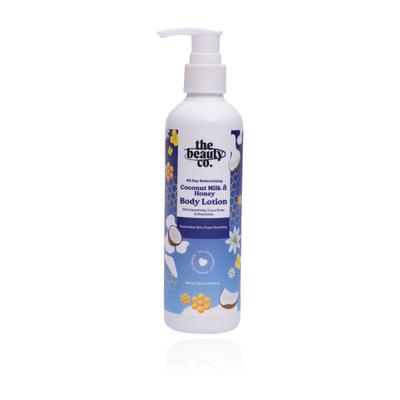 The Beauty Co. All Day Moisturizing Body Lotion - Coconut Milk & Honey 250 ml - Lotions & Creams