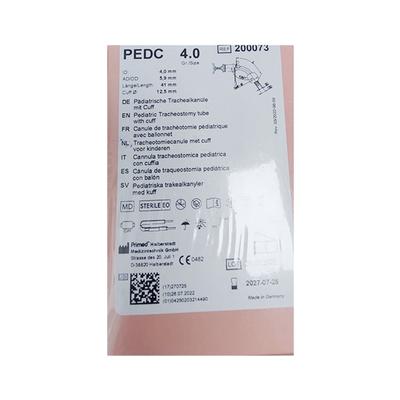 Primed Pediatric Tracheostomy Tube with Cuff (4.0) - Surgical Instruments