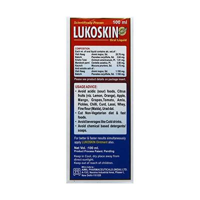 Aimil Lukoskin Oral Liquid (Pack of 4 x 100 ml) - Speciality Medicines
