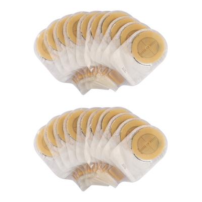 Bao Health One Piece Open Ostomy Bag with Filter & Velcro Closure (1207501F) (12 - 75 mm) 20's - Urology Supplies