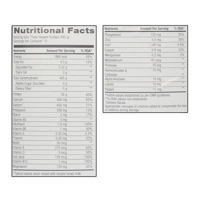 GNC Pro Performance Weight Gainer Powder - Double Chocolate Flavour 5 kg - Weight Gain
