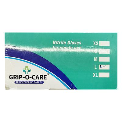 Grip-O-Care Nitrile Examination Gloves (L) 100's - Surgical Consumable