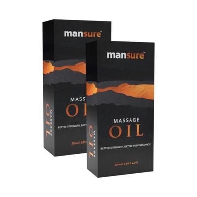 ManSure Grow Long Massage Oil For Men 30ml each 2's - Intimate Oil
