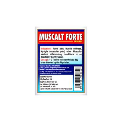 Aimil Muscalt Forte Tablet (Pack of 2 x 30's) - Speciality Medicines