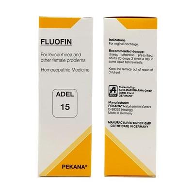Adel 15 Fluofin Drops 20 ml - Homeopathic Drops