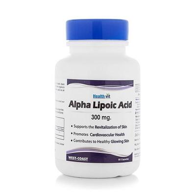 HealthVit Alpha Lipoic Acid 300 mg Capsule 60's - Hair & Skin