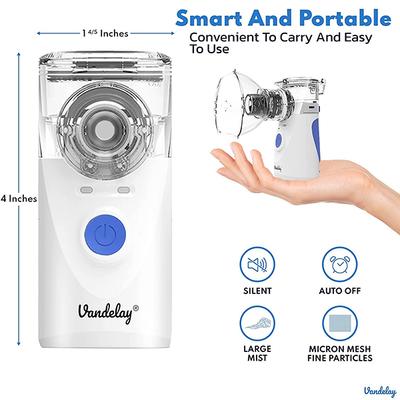Vandelay Nano Atomizer Nebulizer - White - Nebulizer & Vaporizer