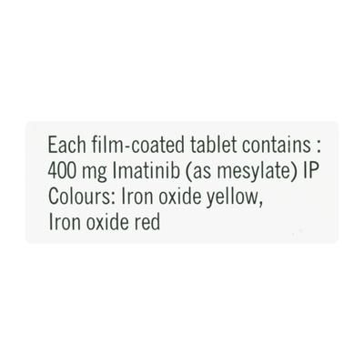 Glivec 400mg Tablet 10'S - Cancer Oncology-Tar