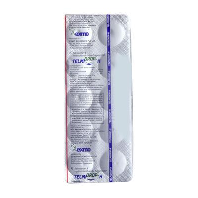 TELMIDROP H Tablet 10's - Hypertension-Ang