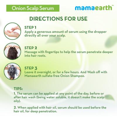 Mamaearth Scalp Serum - Onion 50 ml - Hair Serums