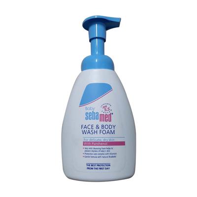 SEBAMED BABY FACE & BODY WASH Foam 400ml - Baby Body Wash