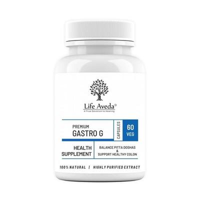 Life Aveda Premium Gastro G Veg Capsule 60's - Speciality Medicines