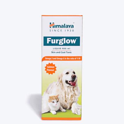 Himalaya Furglow Skin & Coat Tonic - Salmon Flavour 400 ml - Pet accessories