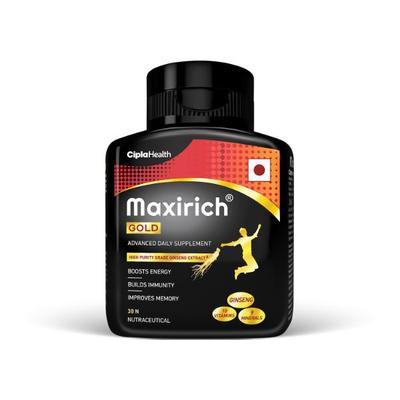Maxirich Gold Advanced Daily Supplement Capsule 30's - Multi-Vitamins