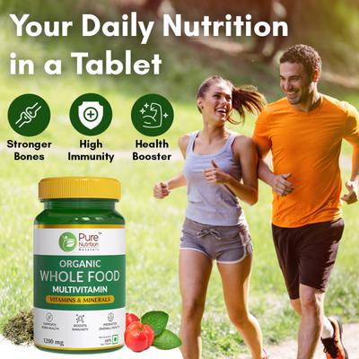 Pure Nutrition Organic Whole Food Multivitamin Tablet 60's Online at ...