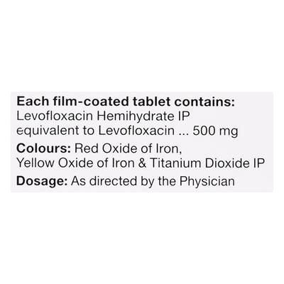 Lquin 500mg Tablet 10'S - Bacterial Infections-Qui