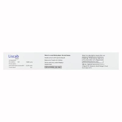 LISCAB Cream 30gm - Scabies-Oth
