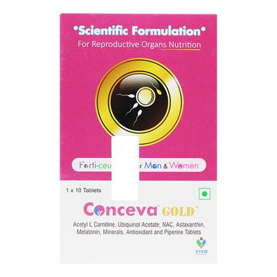 CONCEVA GOLD Tablet 10's - Supplements-Vam
