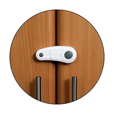 Baby Safety Inc Safe-O-Kid - High Quality, Durable, Elegant Child Safety Cabinet Lock - White - Baby Safety