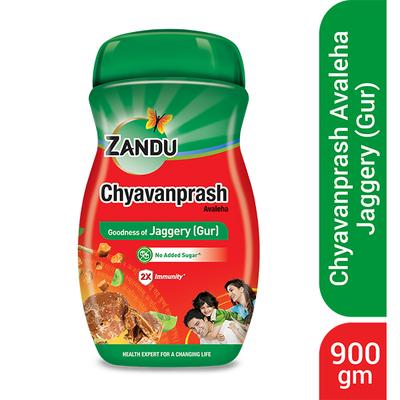 Zandu Chyavanprash Avaleha Paste - Jaggery 900 gm - Chyawanprash