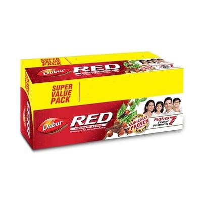Dabur Red Toothpaste Super Value Pack (Pack of 4 x 200 gm) - Toothpaste