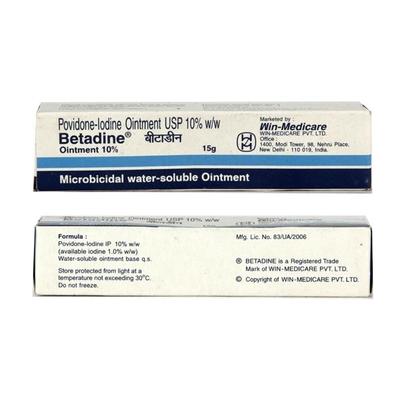 Betadine Ointment 15gm - Wound Care-Ski