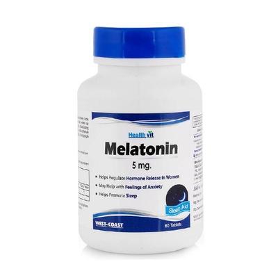 HealthVit Melatonin 5 mg Tablet 60's - Mental Health