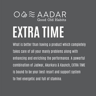 AADAR Extra Time 500 mg Capsule (Pack of 2 x 60's) - Sexual Healthcare