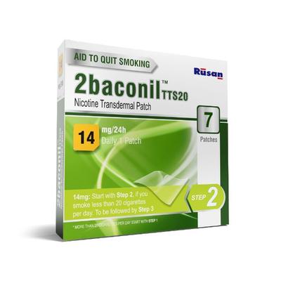 2baconil TTS20 14mg Patch 7'S - Nicotine Patch