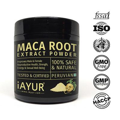 iAYUR Maca Root Extract Powder 100 gm - Herbal Dietary Supplement