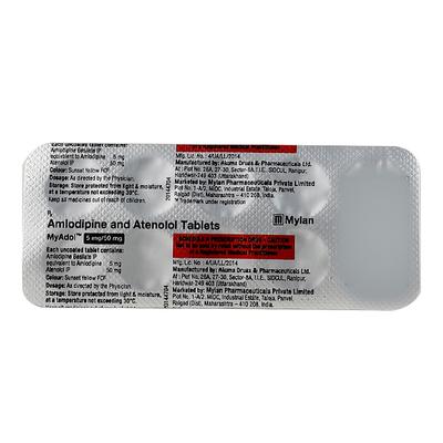 MYADOL Tablet 10's - Hypertension-Bet