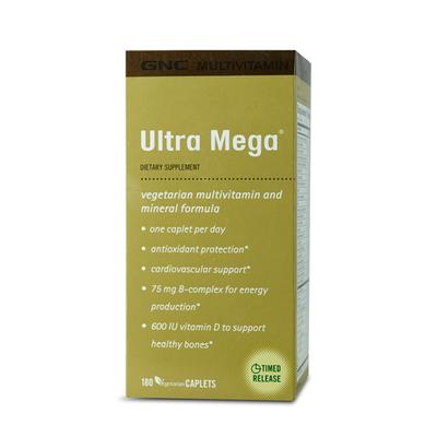 GNC Women's Ultra Mega Multivitamin Veg Capsule 180's - Multi-Vitamins