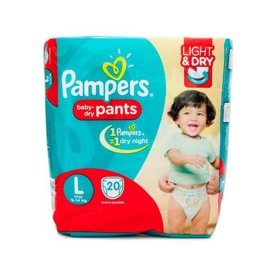 Pampers Baby-Dry Pants (L) 20's - Diapers & Wipes