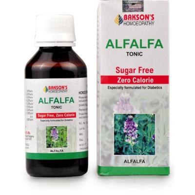 Bakson's Alfalfa Sugar Free And Zero Calories Tonic 450 ml - Speciality Medicine