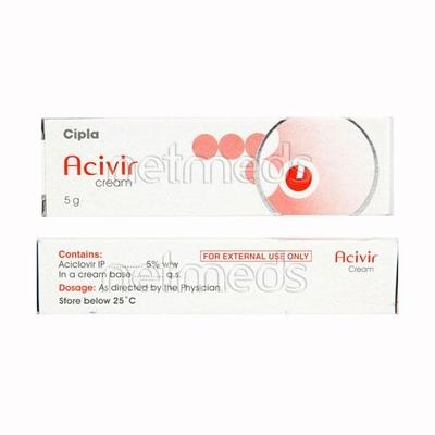 Acivir Cream 5gm - Skin Infections-Toav