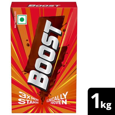 Boost 3X Stamina Powder 1 kg (Refill Pack) - Kids Nutrition