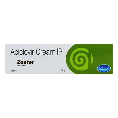 Zoster 5% Cream 5gm - Skin Infections-Toav