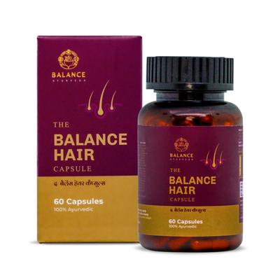 Balance Ayurveda The Balance Hair Capsules 60's - Personal Care (Ayush)