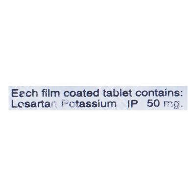L Sart 50mg Tablet 10'S - Hypertension-Ang