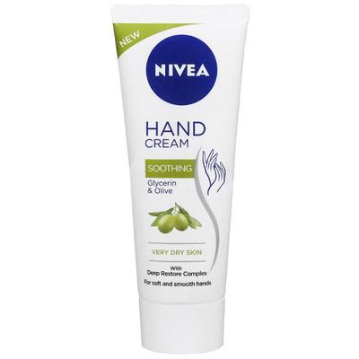 Nivea Soothing Hand Cream for Very Dry Skin - Glycerine & Olive 75 ml - Hand Creams