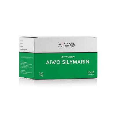 Aiwo Silymarin 300 mg Tablet (Pack of 10 x 10's) - Herbal Dietary Supplement