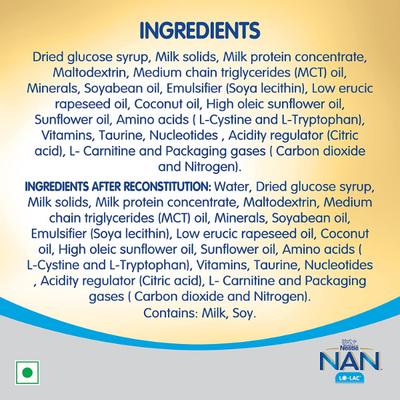 Nestle Nan Lo-Lac (Upto 24 months) Powder 200 gm (Refill Pack) - Baby And Infant Supplements