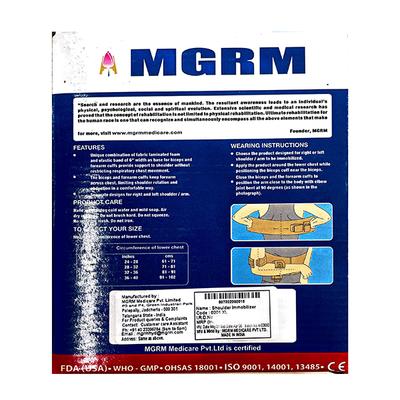 MGRM Shoulder Immobilizer (XL) (0201) 1's - Abdomen/Neck/Arm/Elbow Supports
