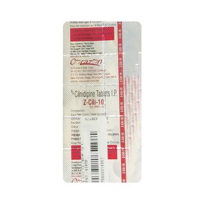 Z CILI 10 Tablet 10's - Hypertension-Cal