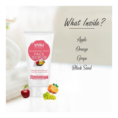 Vasu Face Scrub - Fruit Nourishing 150 ml - Face Scrubs