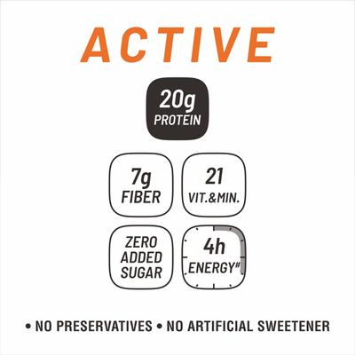 RiteBite Max Protein Active Choco Fudge Bar (Pack of 12 x 75 gm) - Nutritional Bars